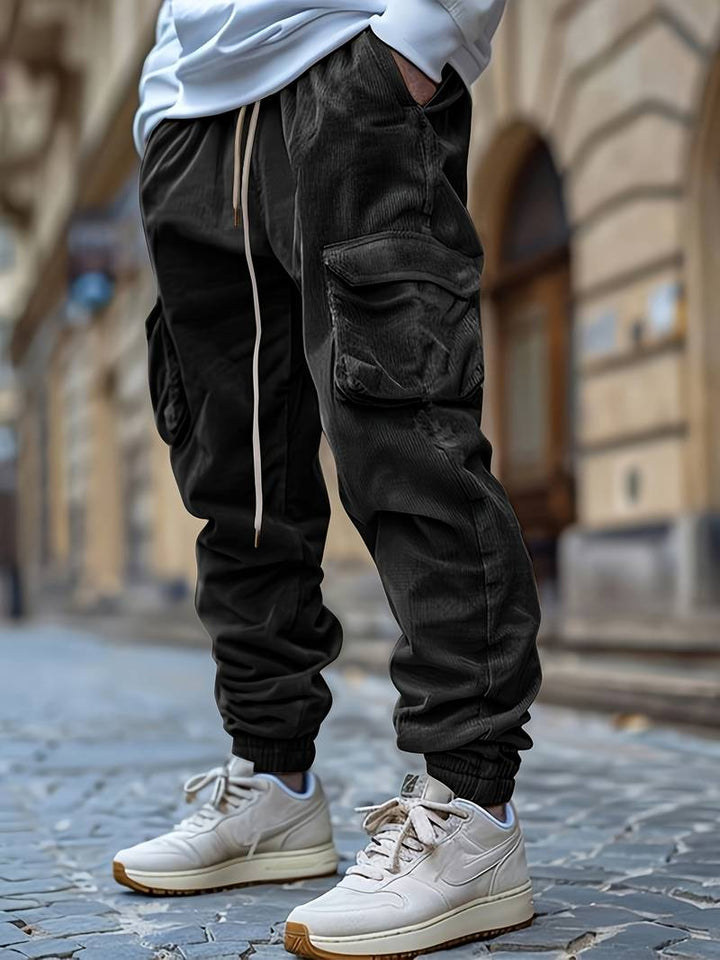 Baruch - Pustende Cargobukser Med Snøring i Livet