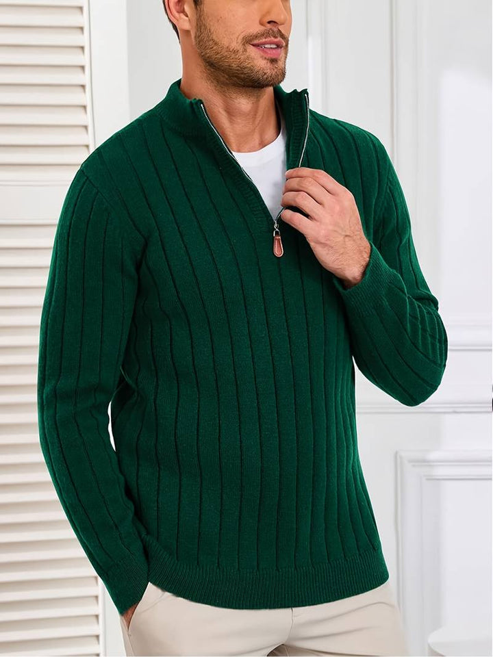 Yedidya - Uformell Langermet Strikket Genser