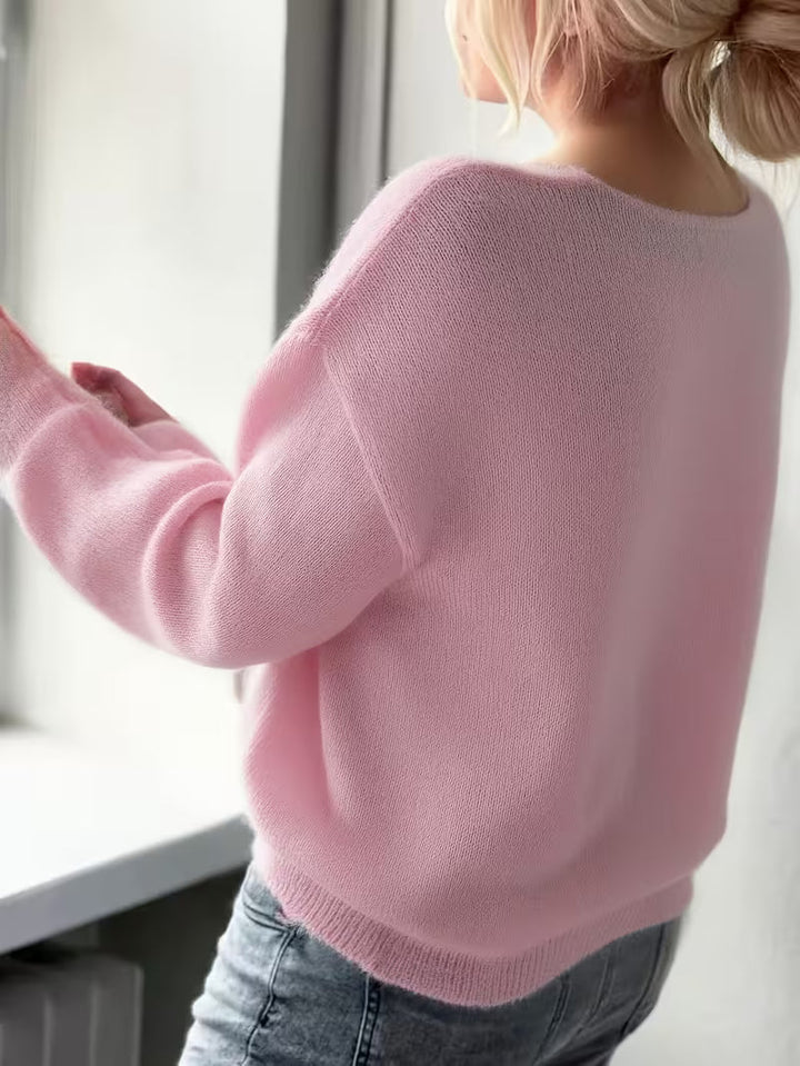 Yalitan – Langermet Genser med V-Hals