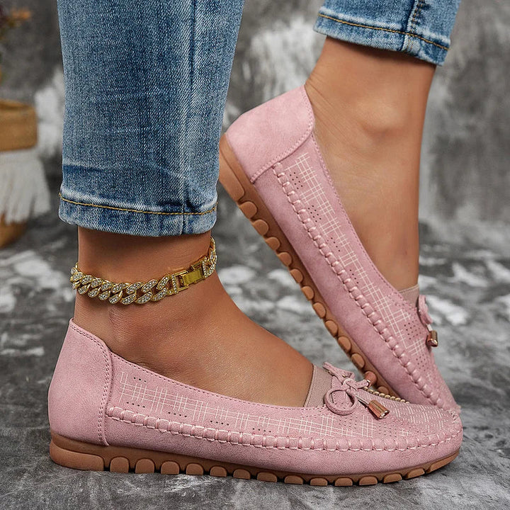 Rofia – Uformelle Sklisikre Loafers i Skinn