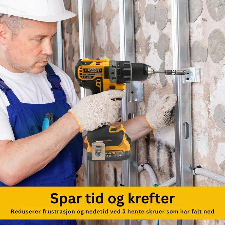 DrillMate - Skrueholder Med Fjærlås