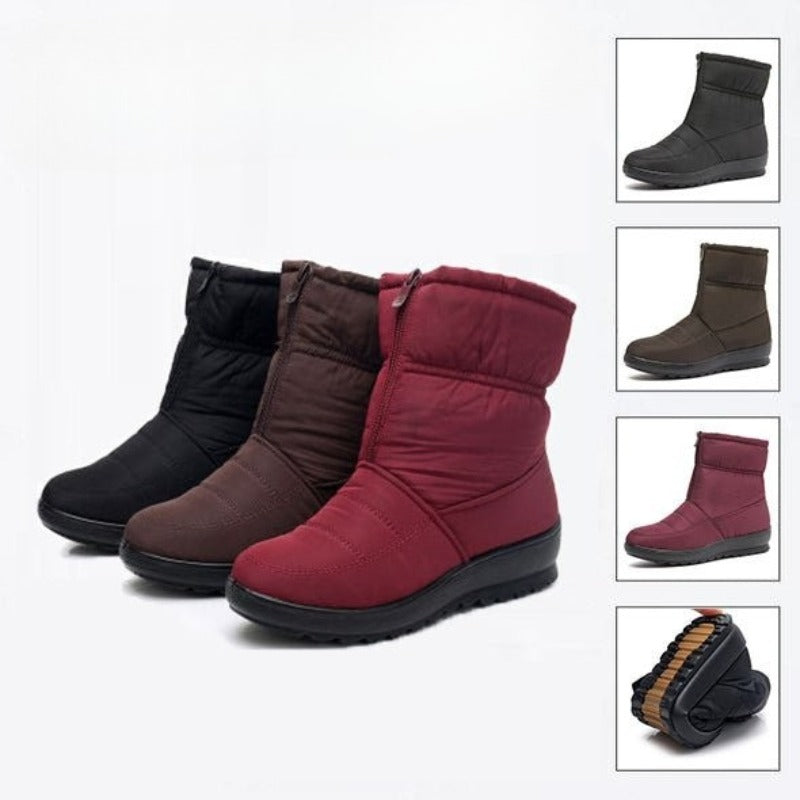 Afonia – Vannavstøtende Snøstøvler Med Glidelås