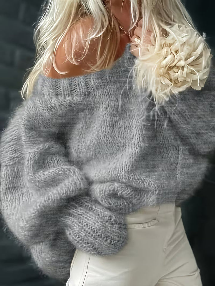 Dariya – Kort Og Myk Strikket Genser