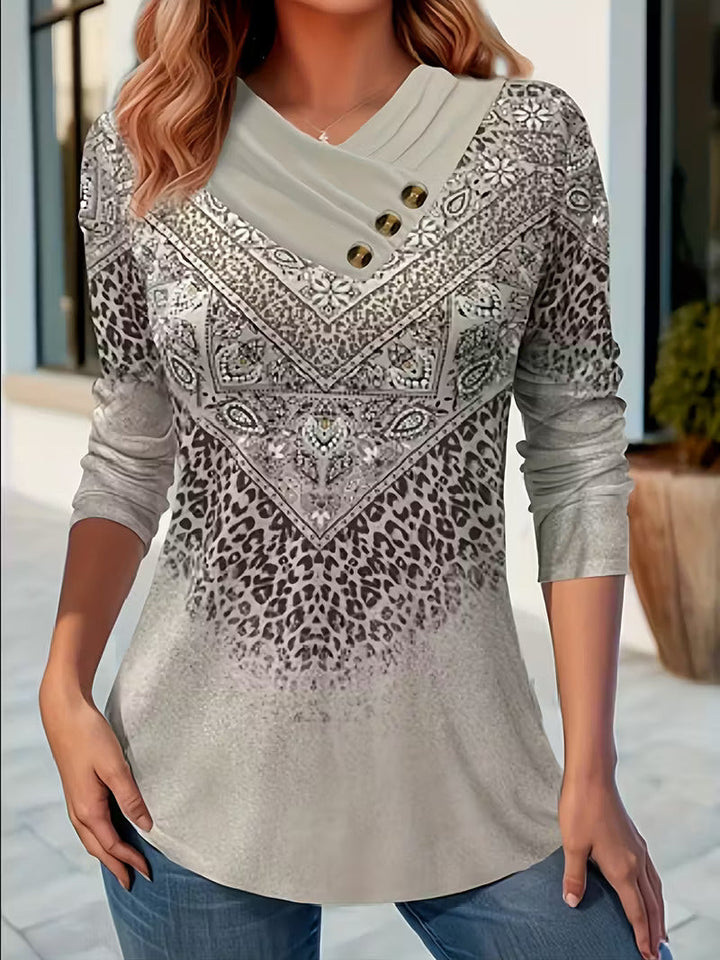 Dainora – Minikjole i Etnisk Stil Med Tatarisk Trykk