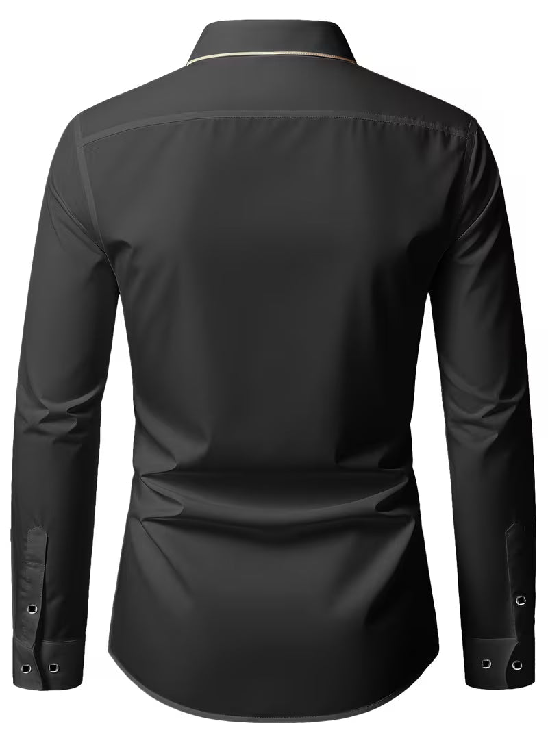 Daven - Uformell Smal Passform-Skjorte