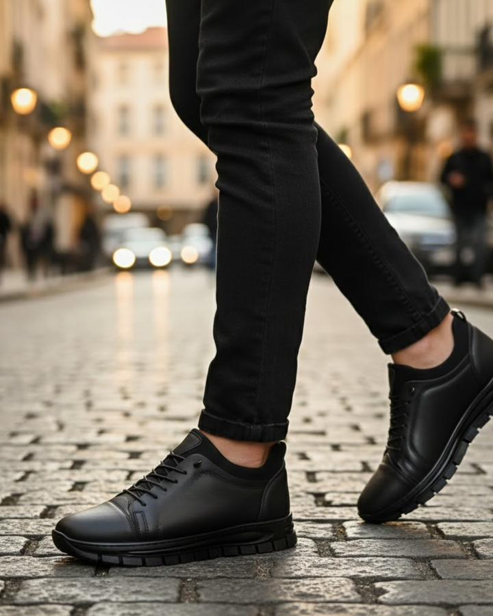 Steffen - Skinnsko Med Snøring