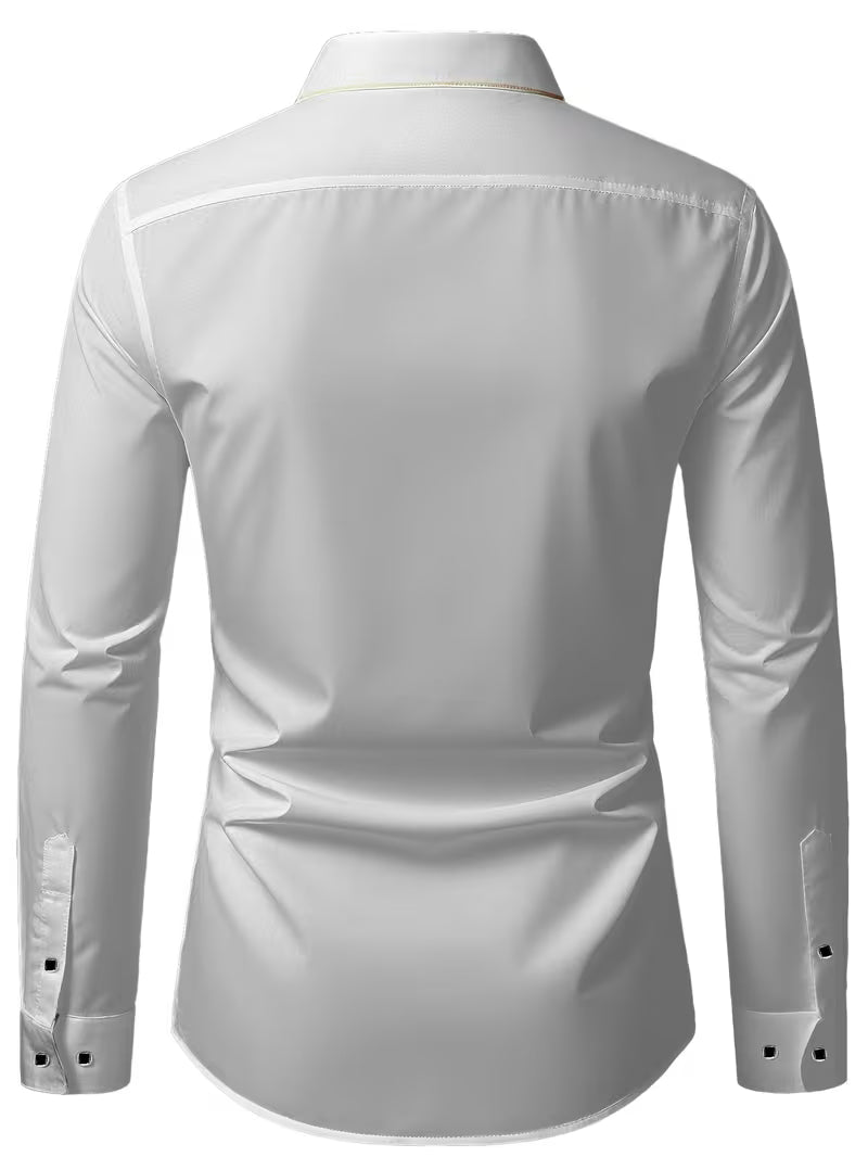 Daven - Uformell Smal Passform-Skjorte