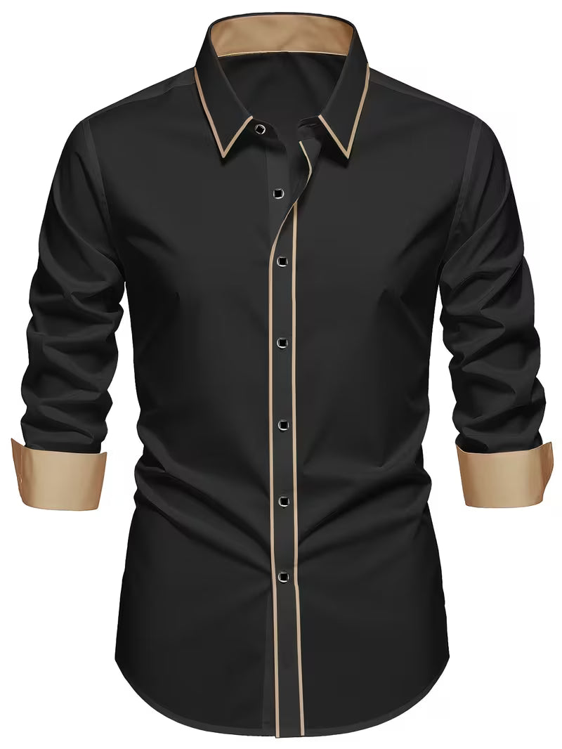 Daven - Uformell Smal Passform-Skjorte