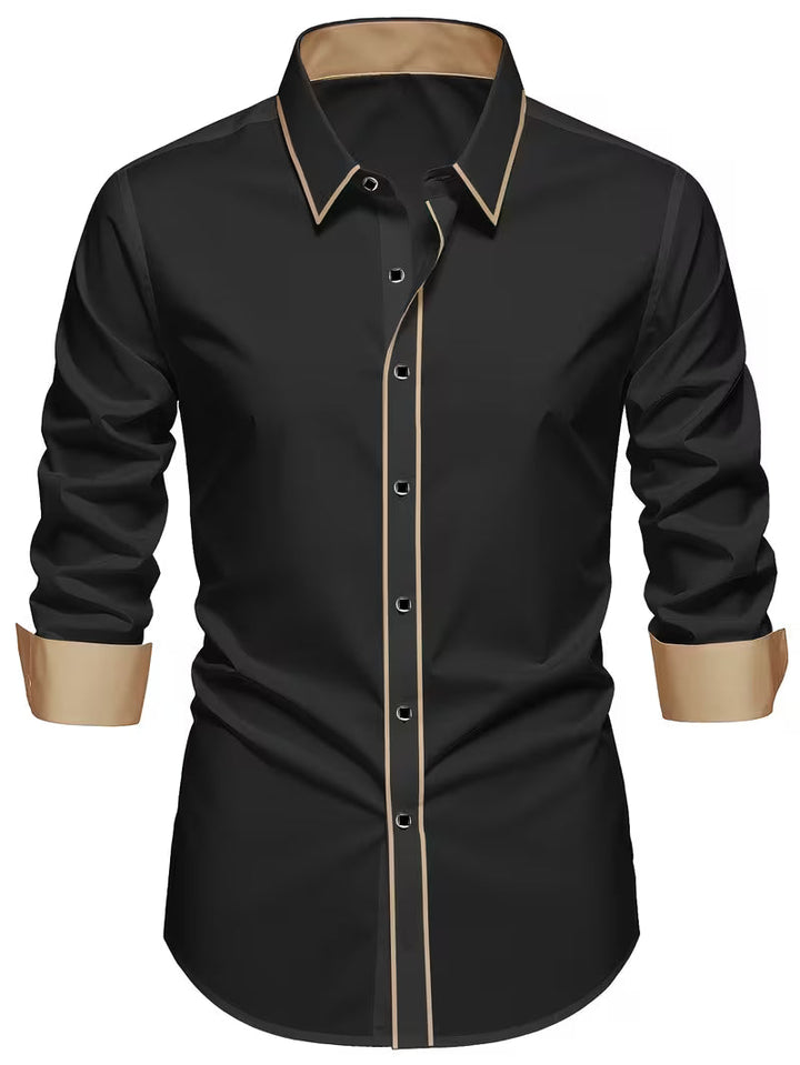 Daven - Uformell Smal Passform-Skjorte