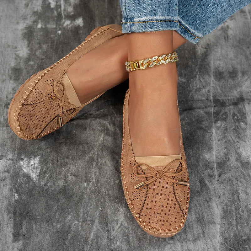 Rofia – Uformelle Sklisikre Loafers i Skinn