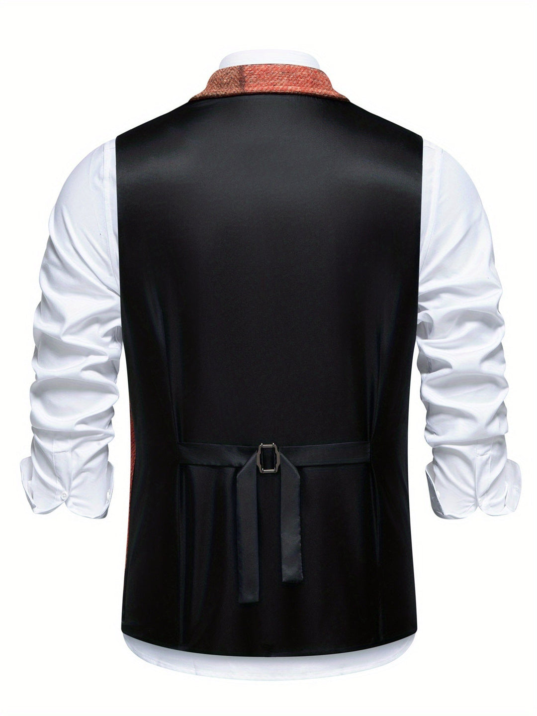 Saverse - Lappeteppe Fiskebeinmønstret Tweedvest