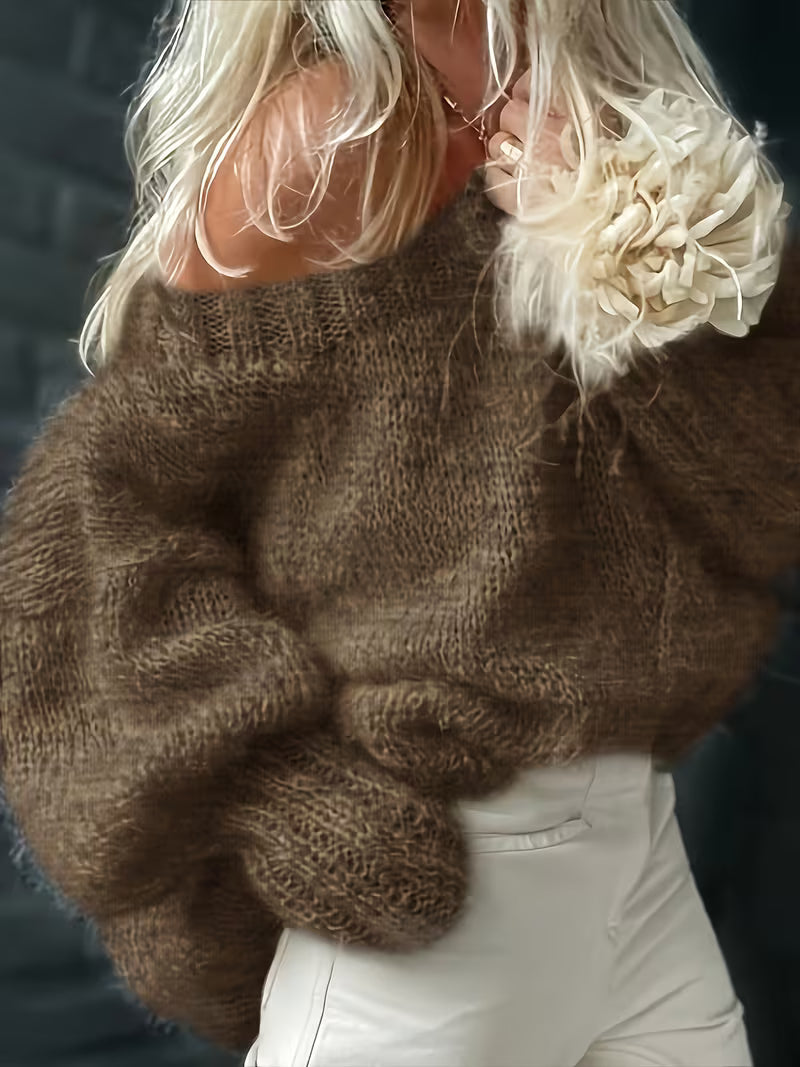 Dariya – Kort Og Myk Strikket Genser