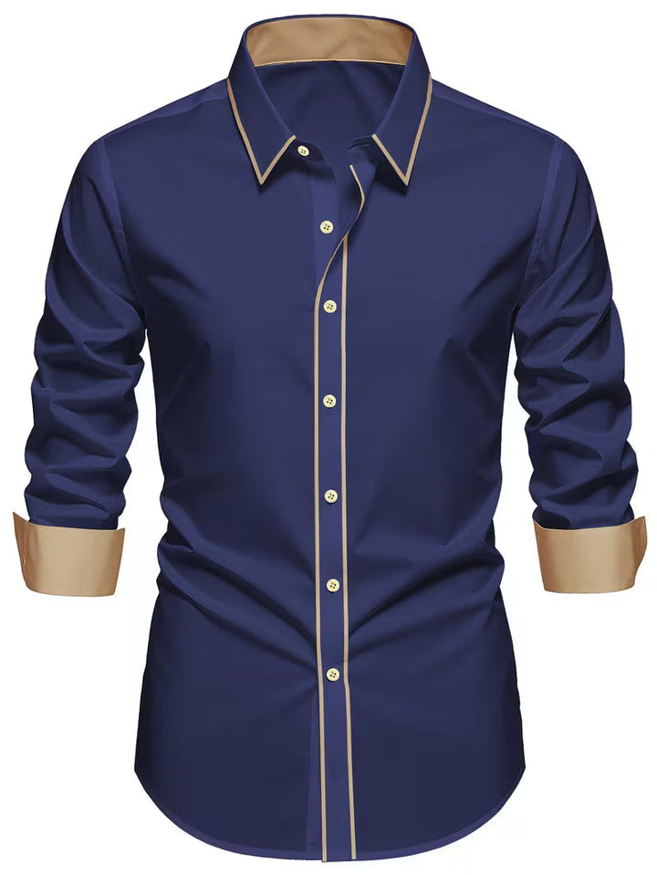 Daven - Uformell Smal Passform-Skjorte