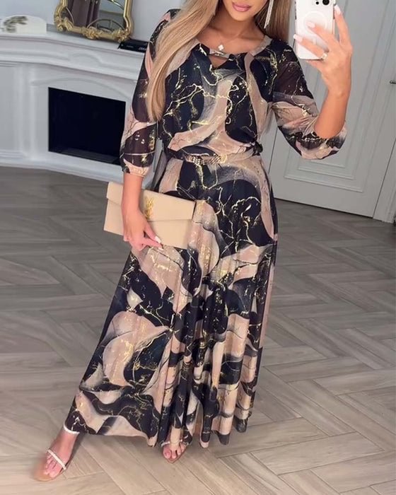 Eithne – Elegant Chiffong Kjole