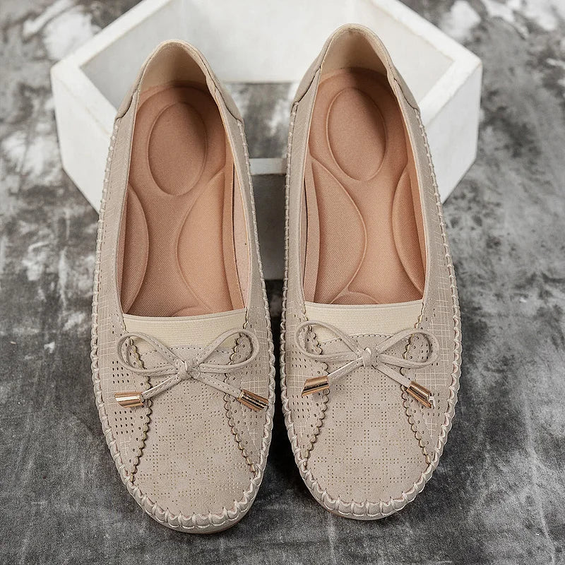Rofia – Uformelle Sklisikre Loafers i Skinn