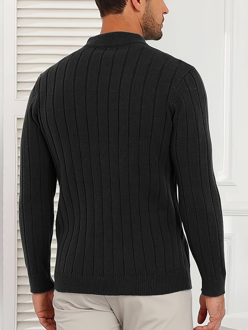 Yedidya - Uformell Langermet Strikket Genser