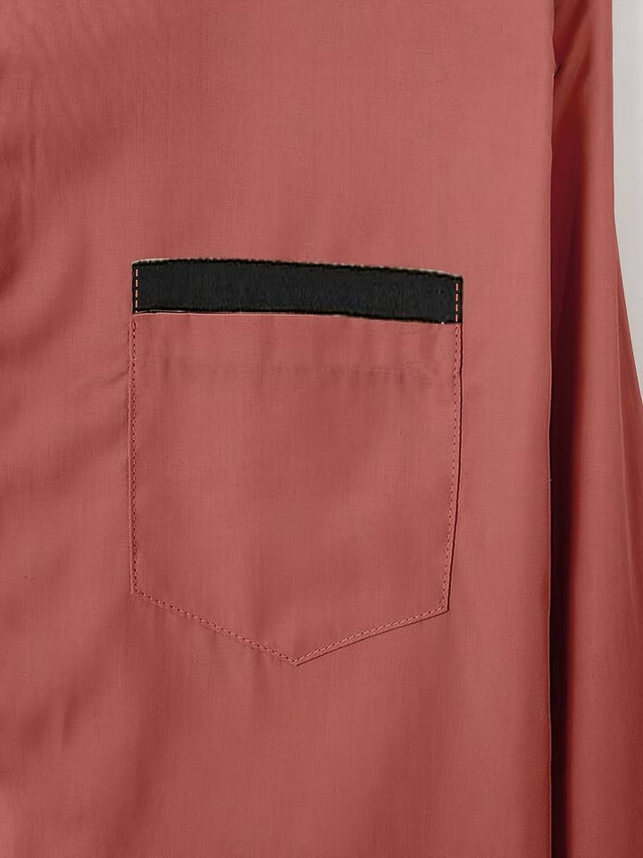 Shoval - Elegant Langermet Skjorte Med Knapper