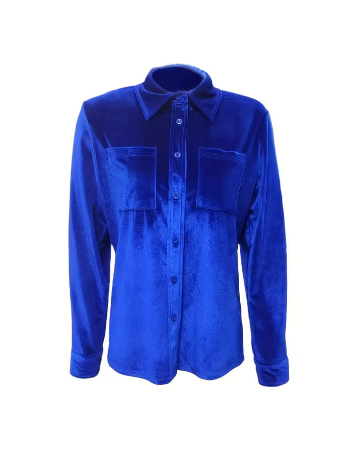 Hayden – Langermet Skjorte Med Lommer Foran