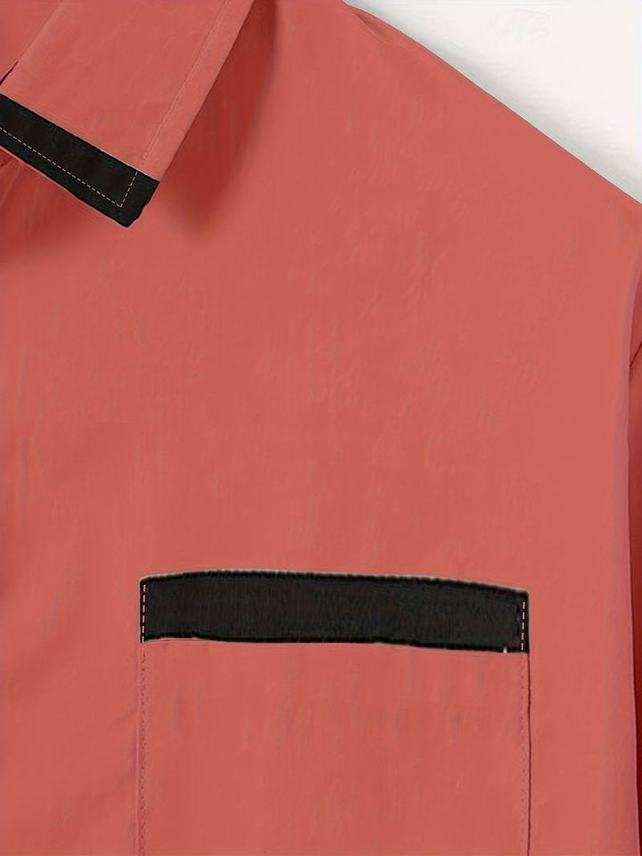 Shoval - Elegant Langermet Skjorte Med Knapper