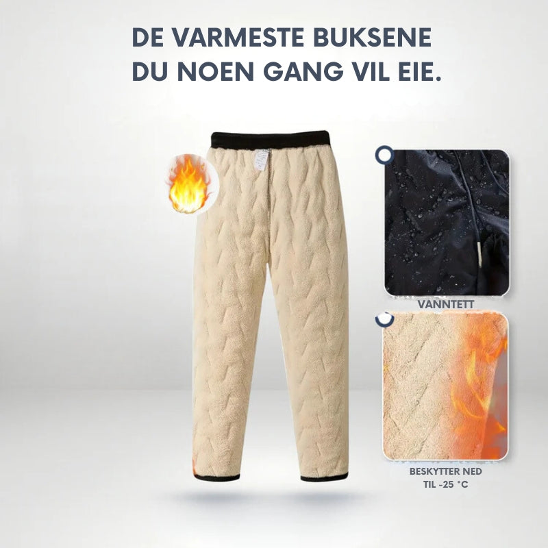 PolarPants - Fleece Termobukser Unisex