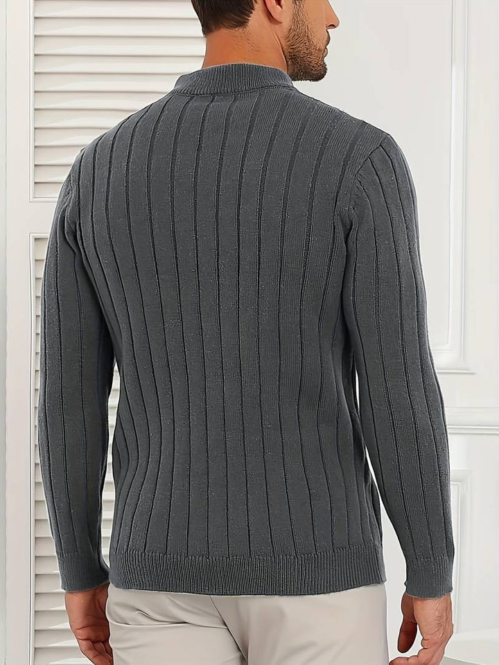 Yedidya - Uformell Langermet Strikket Genser