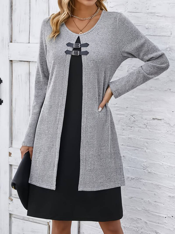 Shirahoshi - Høst Og Vinterdrakt Med Rund Hals og to Deler