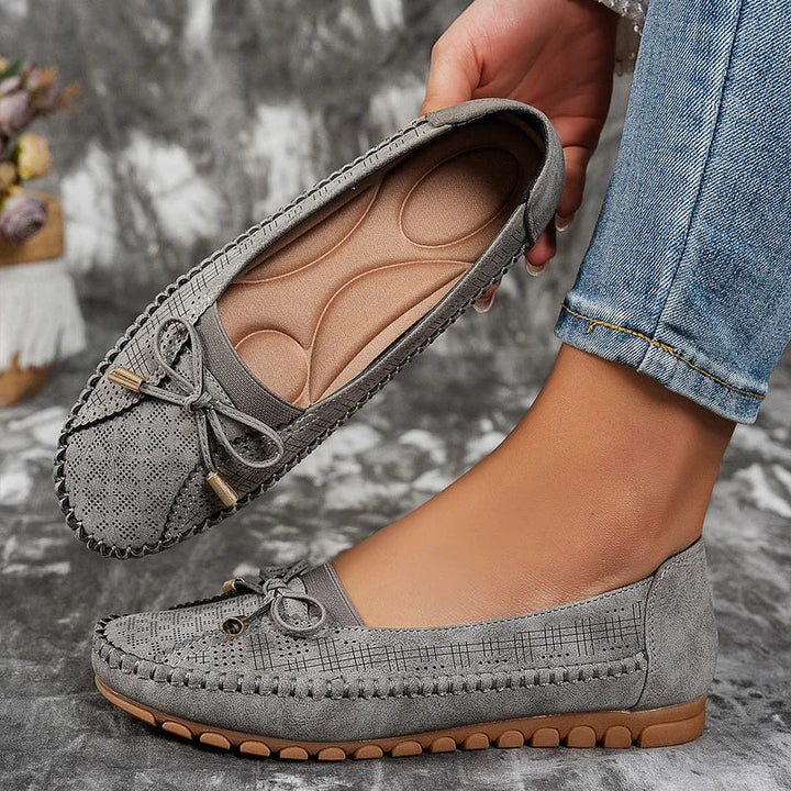 Rofia – Uformelle Sklisikre Loafers i Skinn