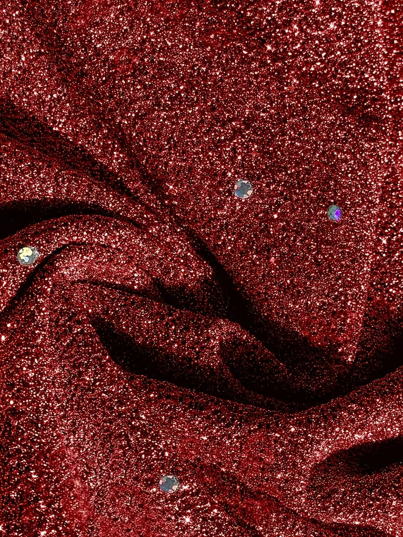 Eglantina - Midikjole Med Tunge Broderte Perler