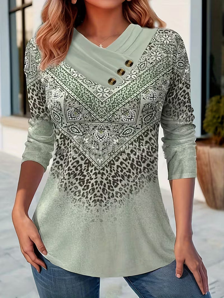 Dainora – Minikjole i Etnisk Stil Med Tatarisk Trykk