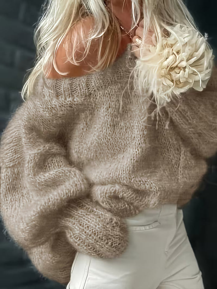 Dariya – Kort Og Myk Strikket Genser