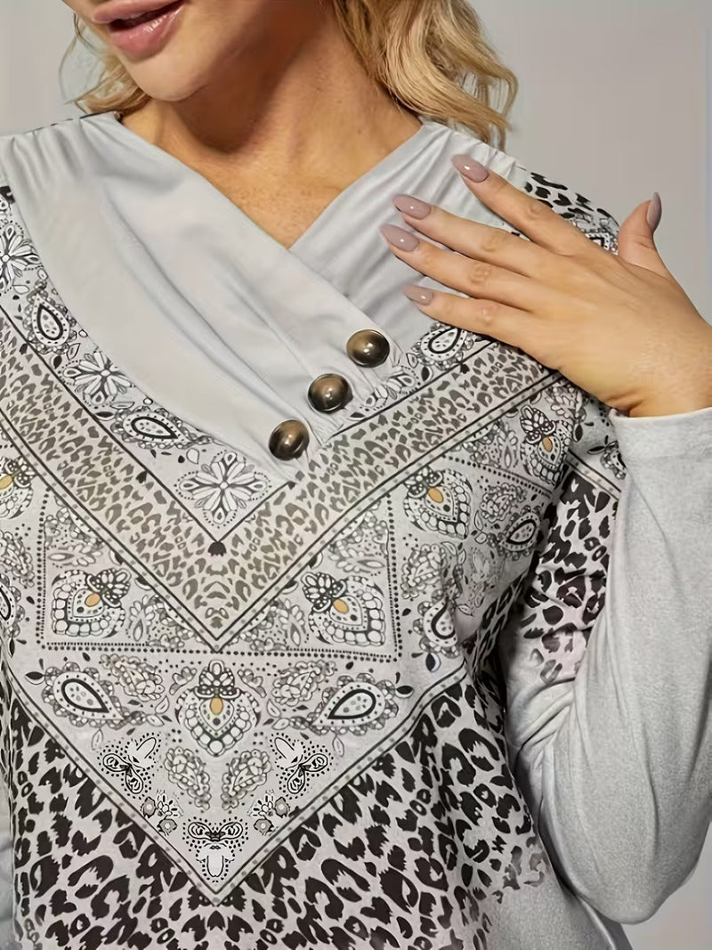 Dainora – Minikjole i Etnisk Stil Med Tatarisk Trykk