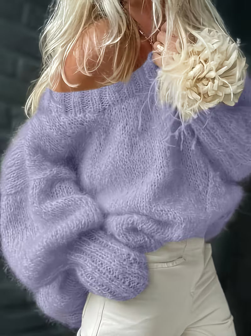 Dariya – Kort Og Myk Strikket Genser