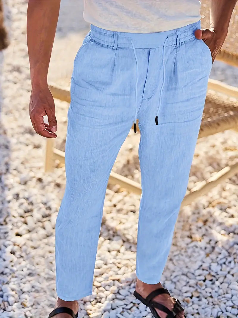 Nichols - Linbukser med løs Passform og Snøring