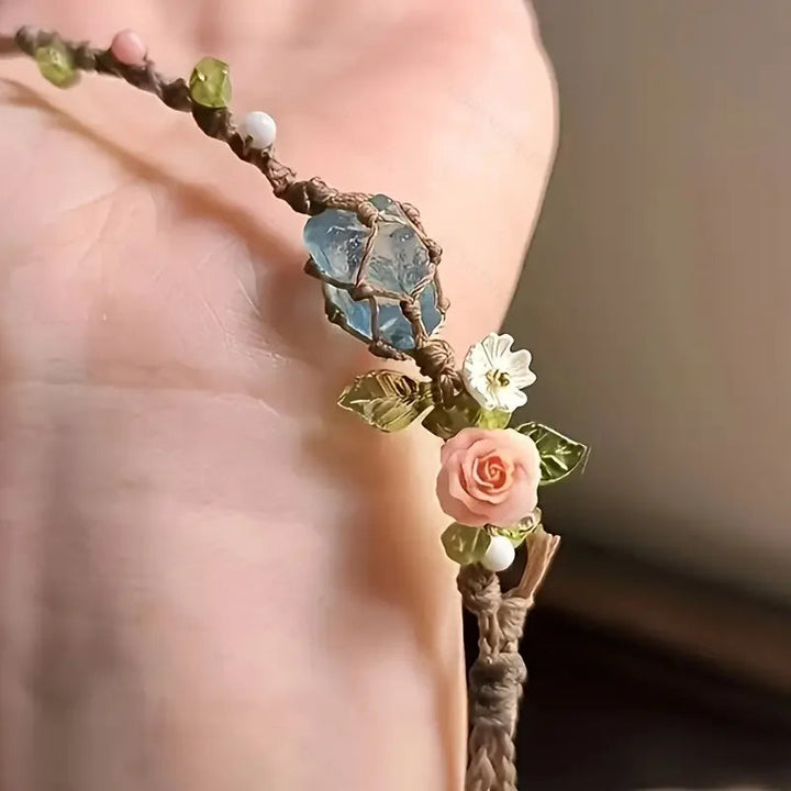 Yohana - Elegance Blomstermagi Armbånd