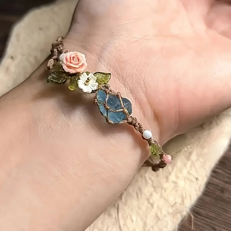 Yohana - Elegance Blomstermagi Armbånd