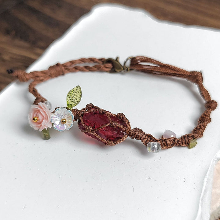 Yohana - Elegance Blomstermagi Armbånd