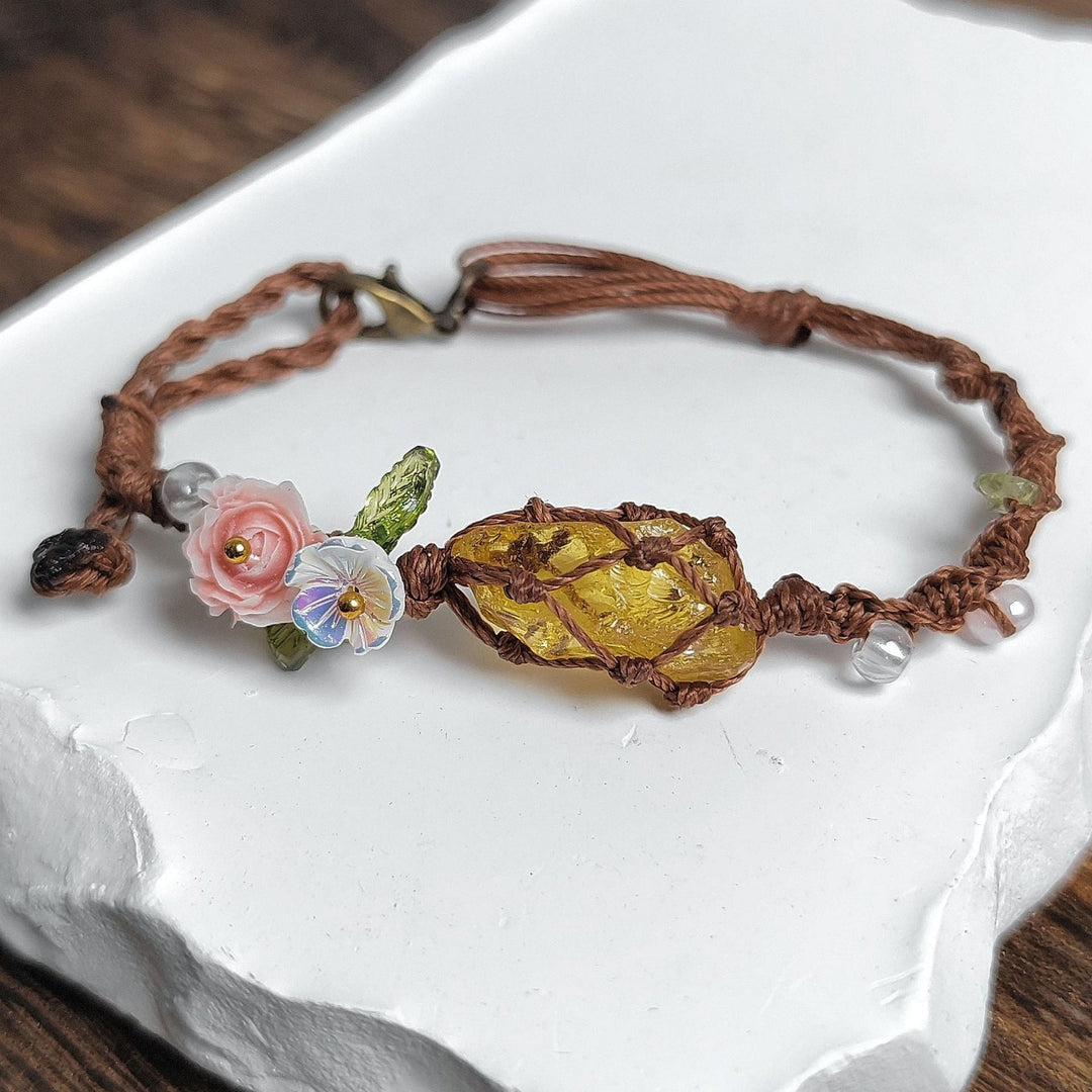 Yohana - Elegance Blomstermagi Armbånd