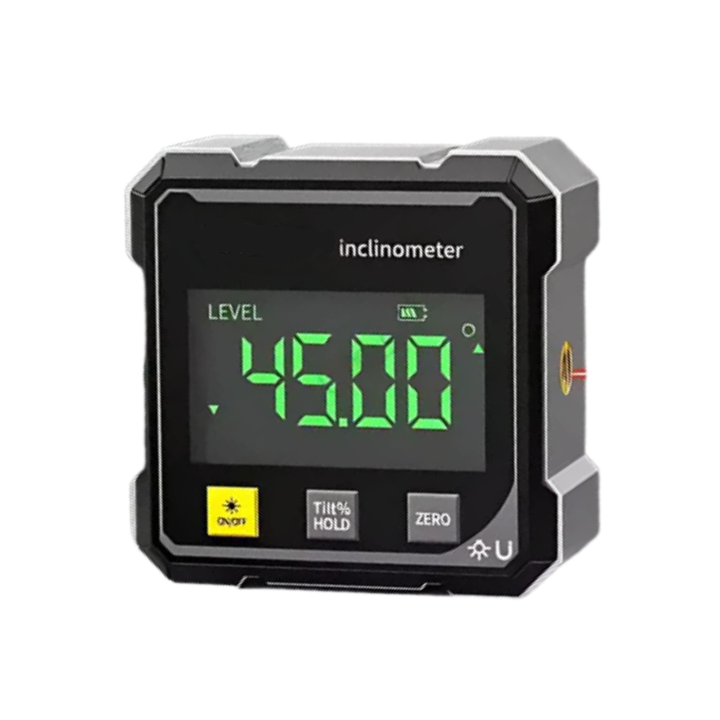 AngleMaster - Digital Magnetisk Silke-Laserhellingsmåler