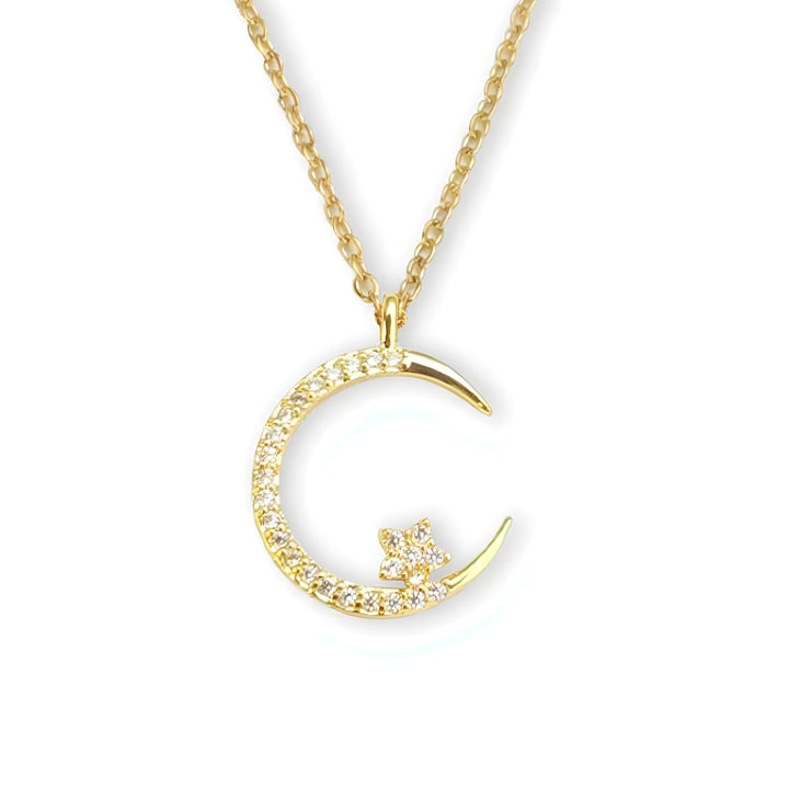 Yalessa – Elegant Halskjede med Månemotiv