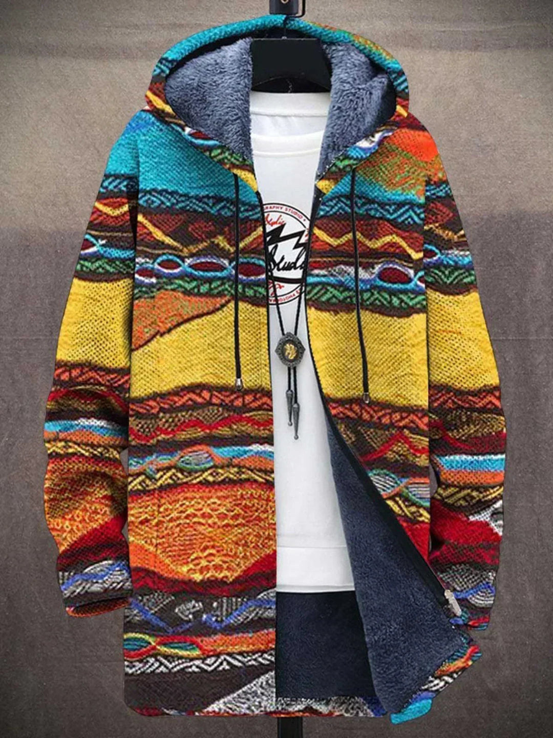 Elouera - Kunstinspirert luksuriøs cardigan