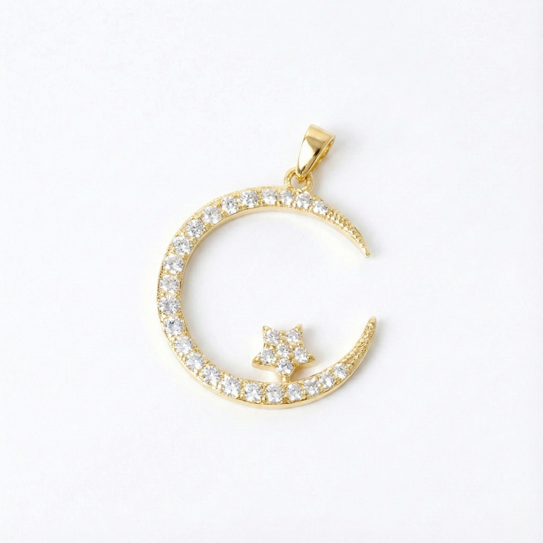 Yalessa – Elegant Halskjede med Månemotiv