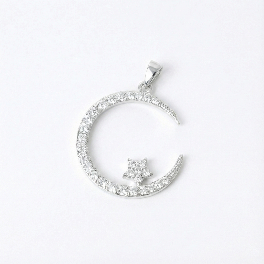 Yalessa – Elegant Halskjede med Månemotiv