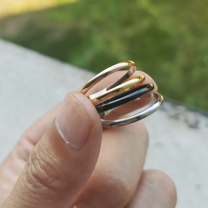 PureHalo – Antiallergiske Dlatte og Enkle Ringer