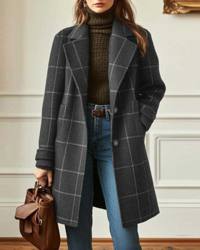 Yaliya – Klassisk Rutete Kåpe