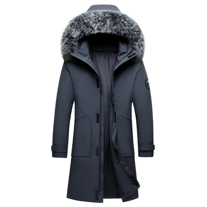 Eyal - Elegant Langermet Bouclier Parkas