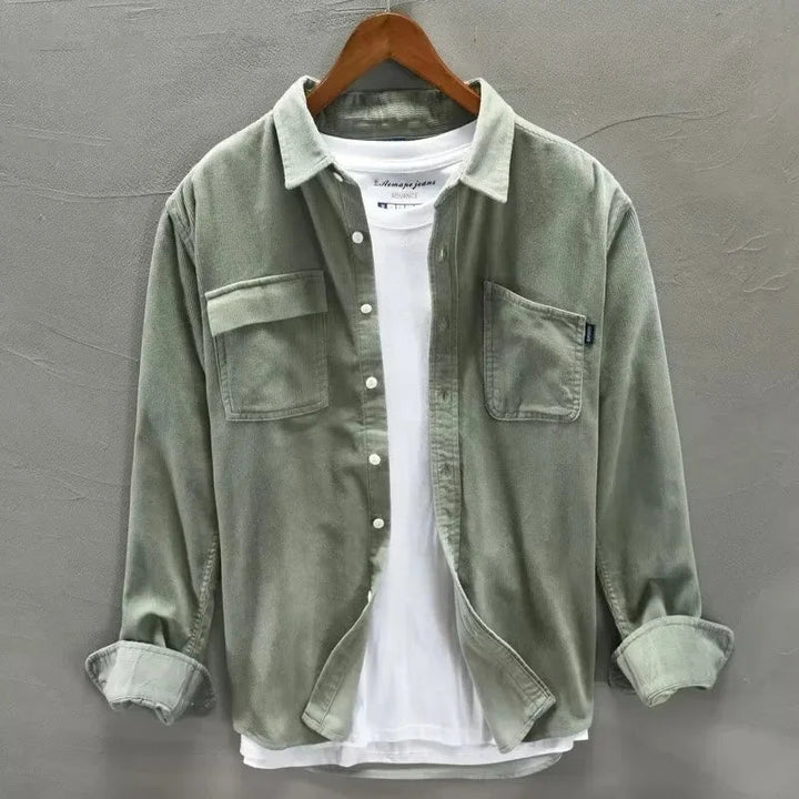 Aydin - Langermet Skjorte Med Lommer