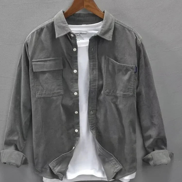 Aydin - Langermet Skjorte Med Lommer