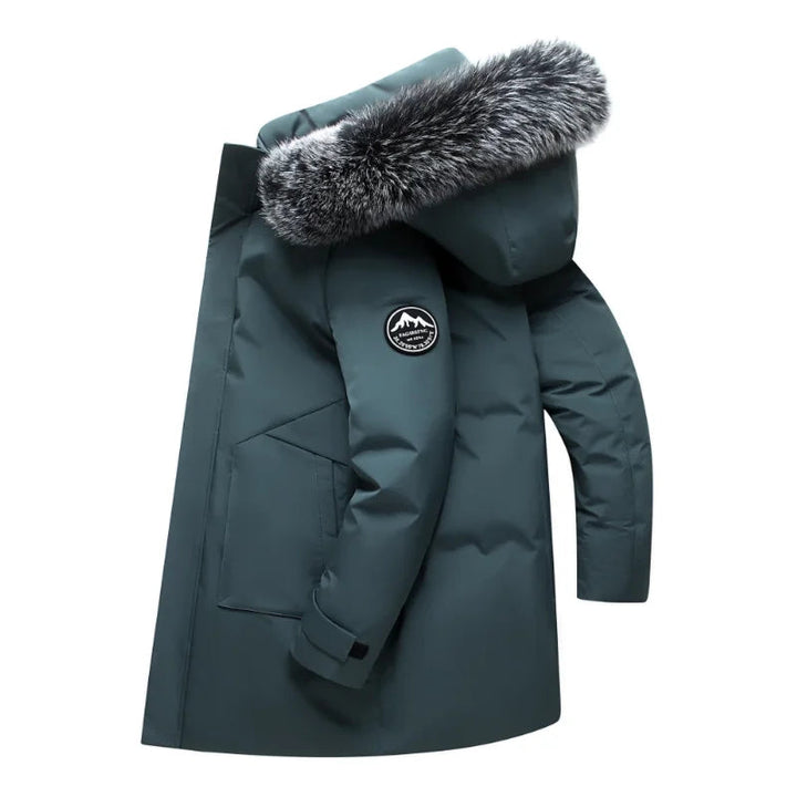 Eyal - Elegant Langermet Bouclier Parkas