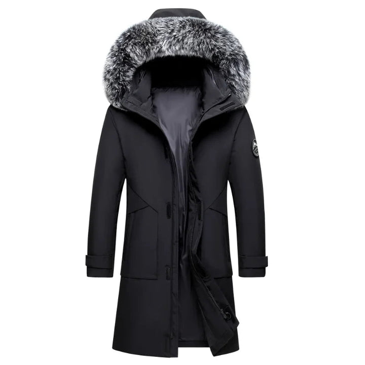 Eyal - Elegant Langermet Bouclier Parkas