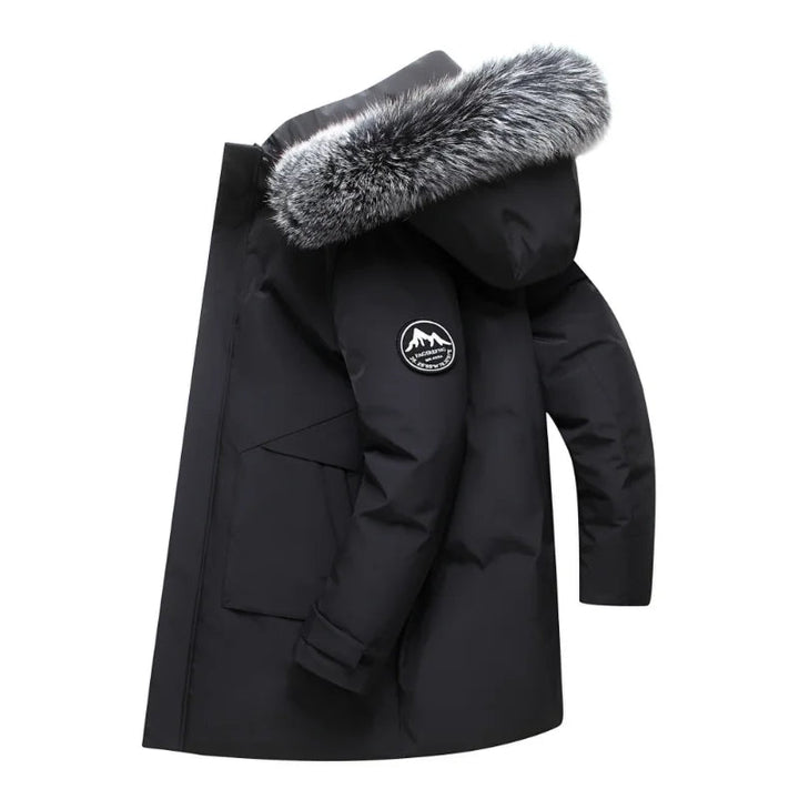 Eyal - Elegant Langermet Bouclier Parkas